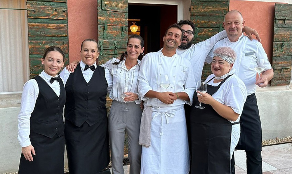 Staff i Torretti Ristorante Asolo